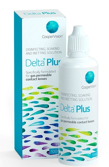 Delta Plus 100ml multipropósito para lentes RGP